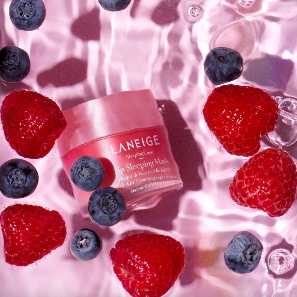 NEW LANEIGE Lip Sleeping Mask in Original Berry Full Size Retail - Picture 3 of 6